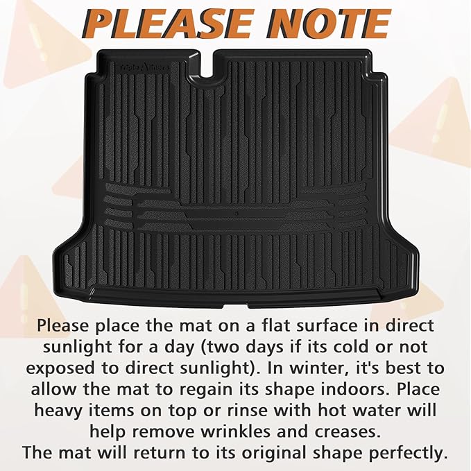 TripleAliners Trunk Mat All Weather Liners Compatible - Image 2