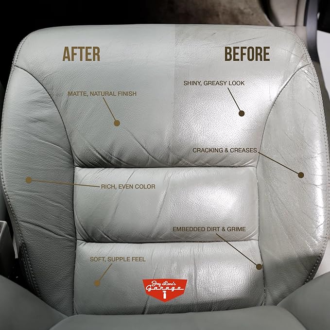 Jay Leno's Garage Leather Cleaner – Deep-Cleaning Leather Seat Cleaner - Image 4