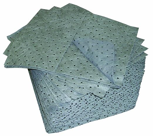 Oil-Dri L90907 15" W x 19" L Universal Heavy Weight Bonded Perforated Pads - Image 2