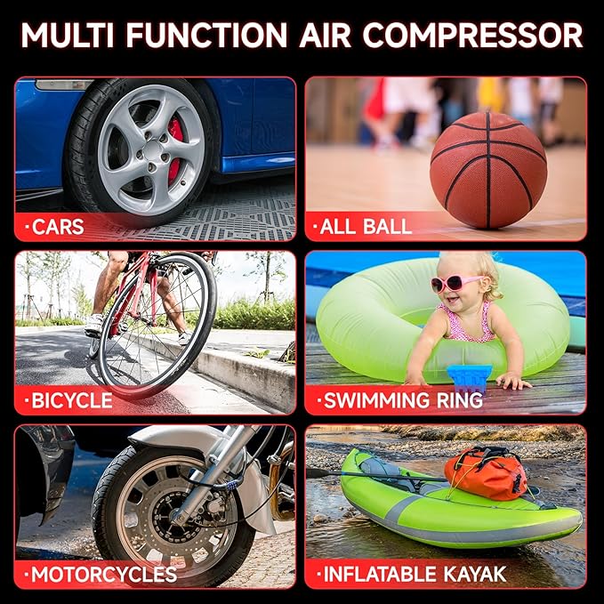 Car Battery Jump Starter with Air Compressor 1000Amp Portable Jump Starter - Image 4