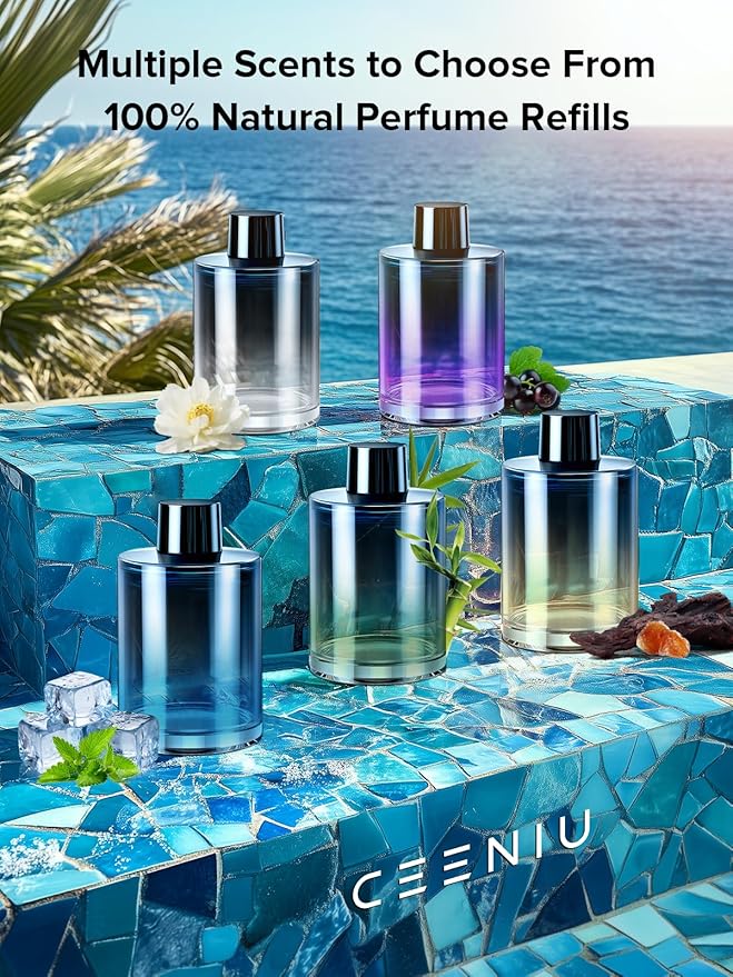 Ceeniu Smart Car Air Freshener, New Car Smell, Larger 135ml Capacity, - Image 7