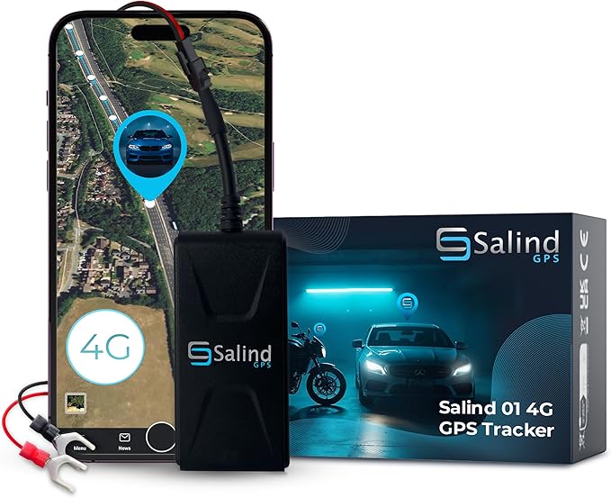 Salind 01 4G GPS Real-Time Tracker to Vehicle Battery by SalindGPSTrackers