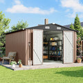 10x12 FT Outdoor Storage Shed by Breezestival