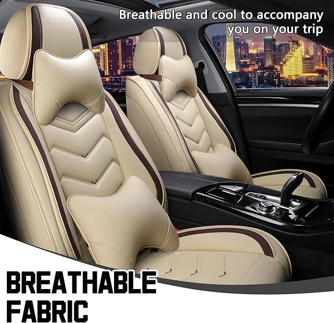 Car Seat Covers for Chrysler Pacifica 2004-2025, Stylish Sport Seat Cover - Image 6