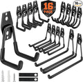 Nacial 16 Pack Garage Hooks Heavy Duty, Utility Steel Garage Storage Hook by NacialPromise-Consumersfirstalways