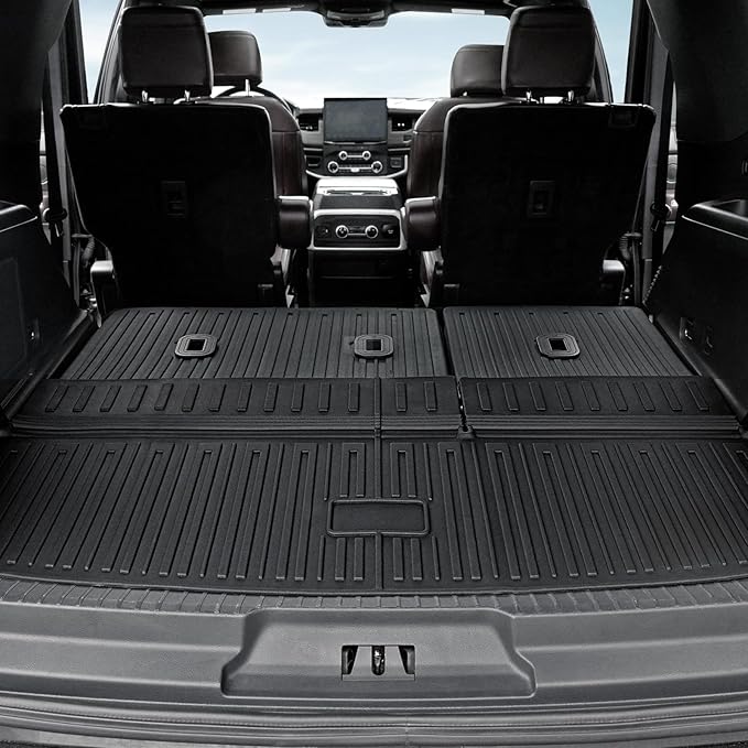 Floor Mats Set for 2018-2024 Ford Expedition/Lincoln Navigator 7 Seats - Image 8
