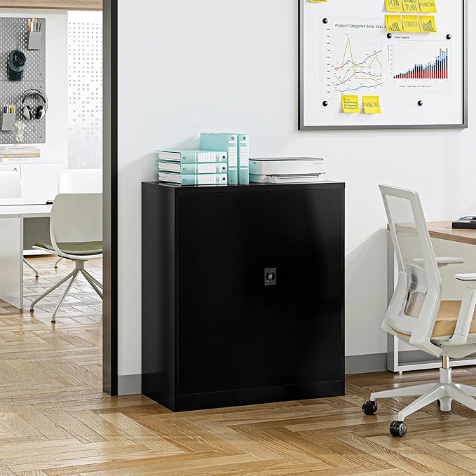 Metal Storage Cabinet, Lockable Storage Cabinet - Image 2