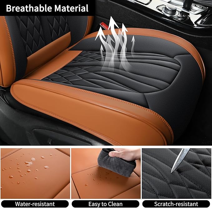 Car Seat Covers Front Seats, Car Seat Protector Waterproof, Car Seat Cushion - Image 4