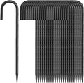 16 Inches 24-Pack J Hook Rebar Stakes Heavy Duty Tent Stakes by Besitu