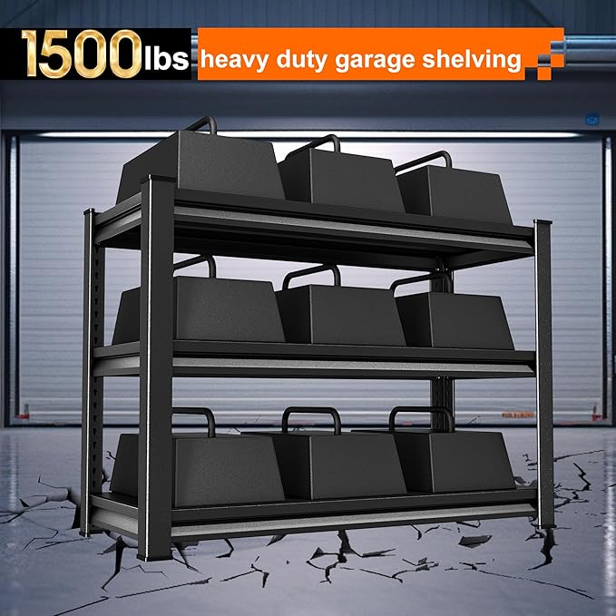 Garage Storage Shelves Heavy Duty, 40”W Shelving Units and Storage Rack - Image 4