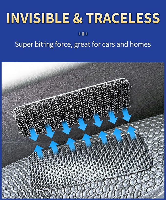 20 Sets Super Adhesive Hook and Loop Strips Heavy Duty, Made of 3M VHB - Image 4