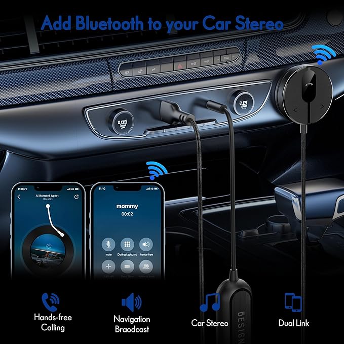 BESIGN BK01 Bluetooth Car Reciever - Image 3