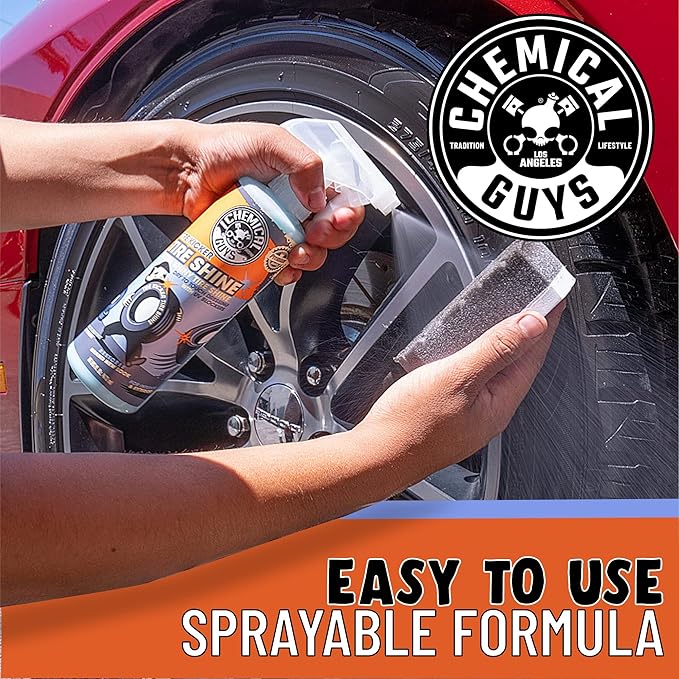 Chemical Guys Tire Kicker Sprayable Extra Glossy Tire Shine, Motorcycles - Image 3
