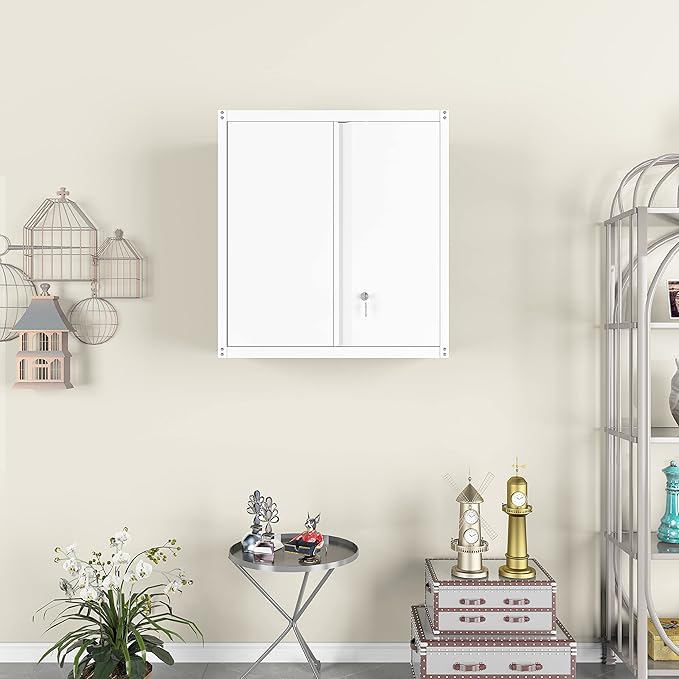 LUCYPAL Metal Wall Cabinet, Garage Storage Cabinets - Image 7