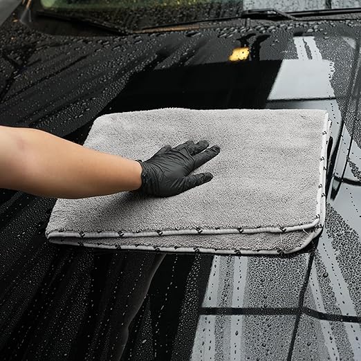 SPTA Car Microfiber Towels Woolly Mammoth Large, Super Absorbent and Soft - Image 8