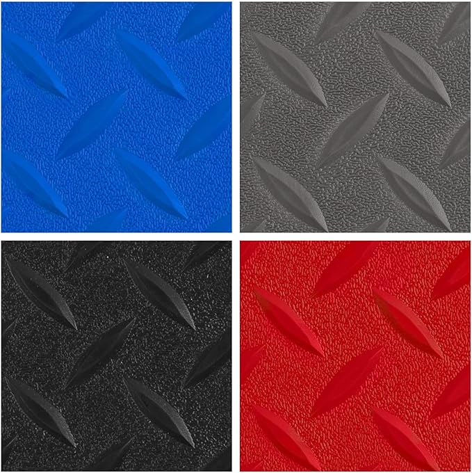 Boshen 5Ft x 12Ft Garage Floor Mat 2.5mm Thickened Rubber Flooring Roll 60sqft - Image 7