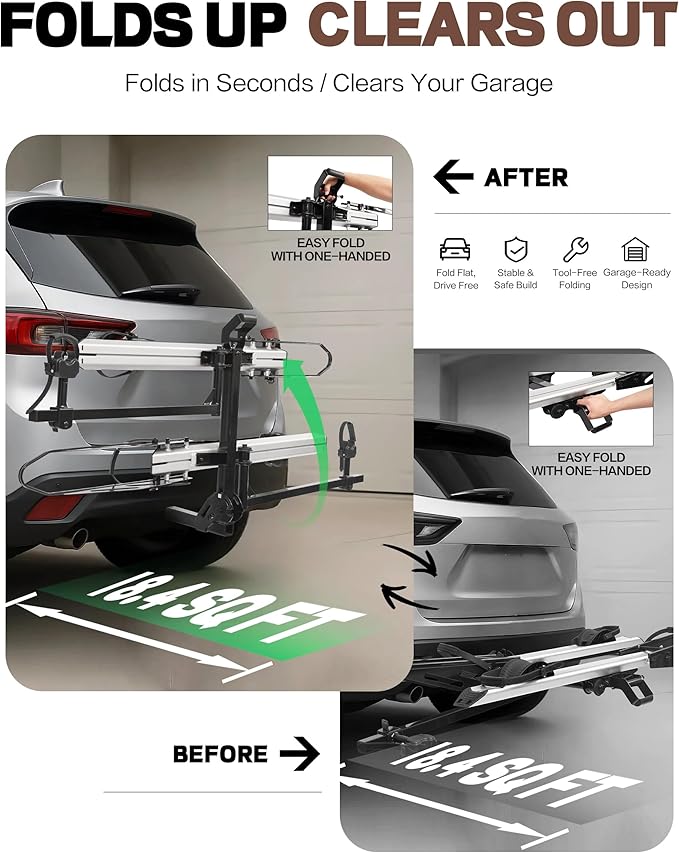 200 LBS. Hitch Mount Ebike Rack - Image 5