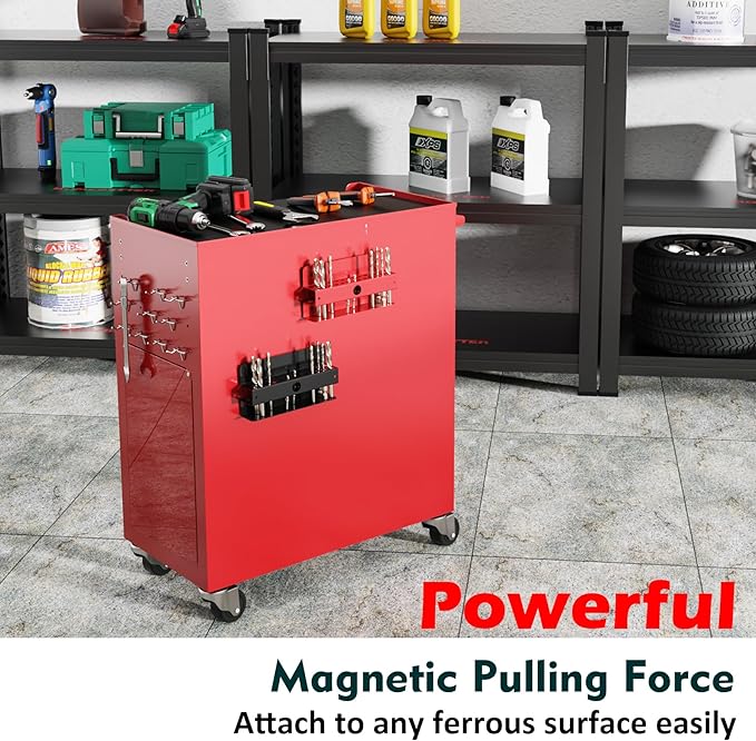 MUTUACTOR Drill Bit Organizer Heavy Duty, Quick Access Magnetic Mount Drill Bit - Image 2