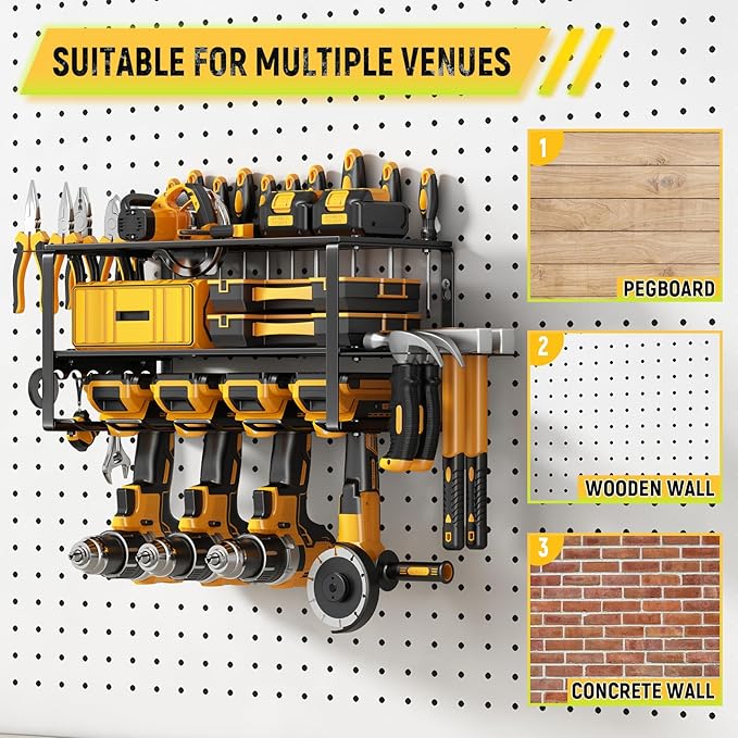 Power Tool Organizer Wall Mount - Image 7