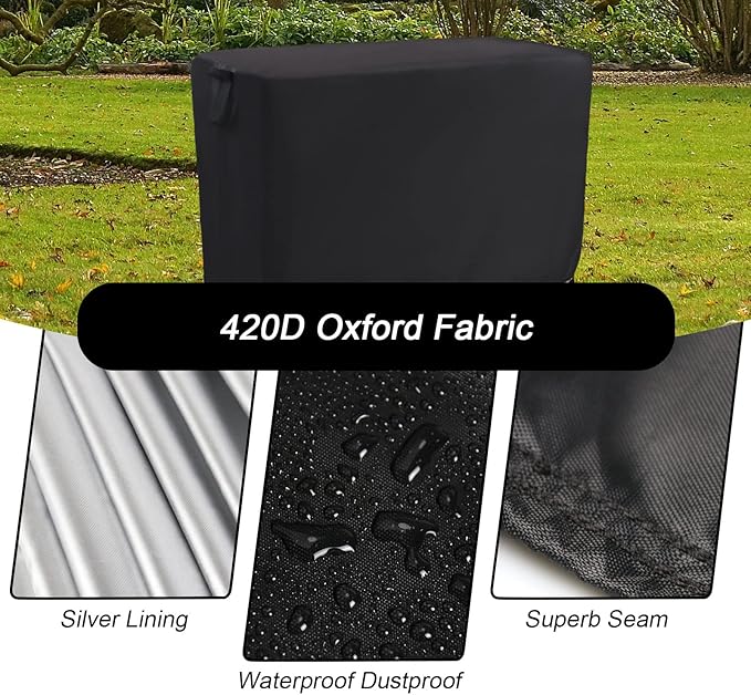 Kingling Outdoor Prep Table Cover, Waterproof Stainless Steel Table Covers - Image 5