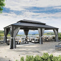 Aoxun 14' X 24' Hardtop Gazebo by Aoxun