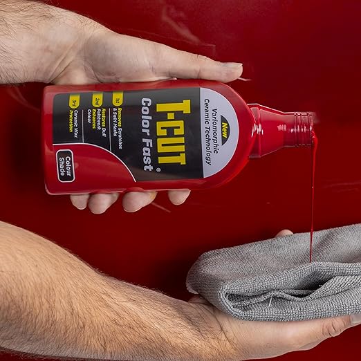T-Cut Dark Red Scratch Remover Color Fast Paintwork Restorer Car Polish - Image 3