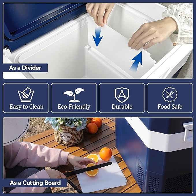 Car Fridge Portable 12V Refrigerator 45 Quart 12 Volt Freezer Compressor Cooler - Image 6