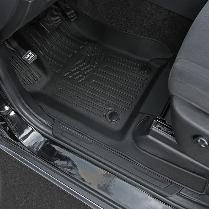 Floor Mats for 2016-2024 2025 Dodge Durango 6-seat, All Weather TPE Cargo Liner - Image 3