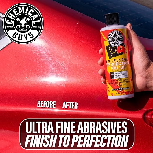 Chemical Guys C4 & P4 Clear Cut Correction Compound and Precision Paint - Image 8