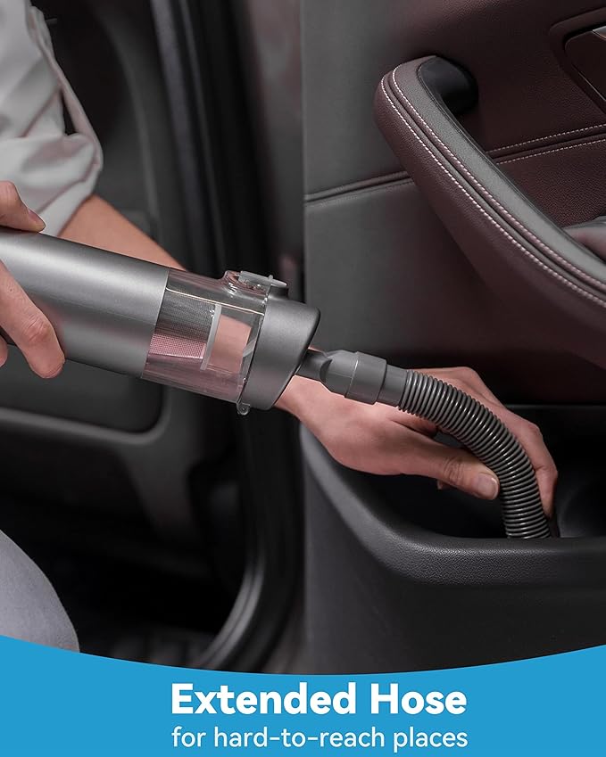 Brigii Mini Handheld Vacuum Cordless, 3 in 1-Car Vacuum & Air Duster & Hand Pump - Image 5