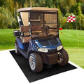 Golf Cart Mat for Garage Floor – Oil Absorbent, Waterproof, Battery Acid by ClubClean