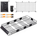 Bonnlo 250lbs Extendable Rooftop Cargo Carrier, 84 * 39 * 5.5inch Universal by Bonnlo