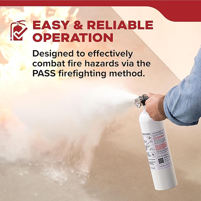 Kidde Fire Extinguisher for Vehicles, Single-Use 5BC - Image 9