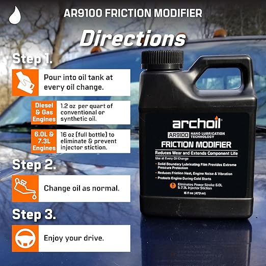 Archoil AR9100 Oil Additive for All Vehicles - Image 6