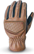 Leather Motorcycle Gloves with Adjustable Fitting Bike Riding Gloves by NeoJeans