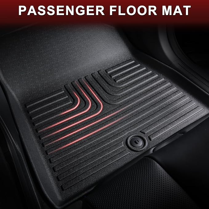 All Weather Floor Mats Fit for Mazda CX-70 & CX70 PHEV 2025 Custom Fit - Image 3