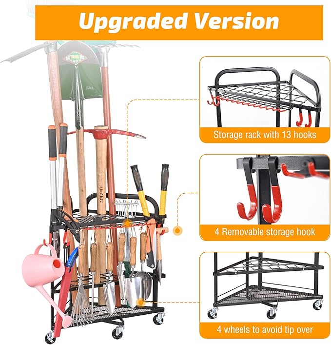 PLKOW Garden Tool Organizer - Image 4