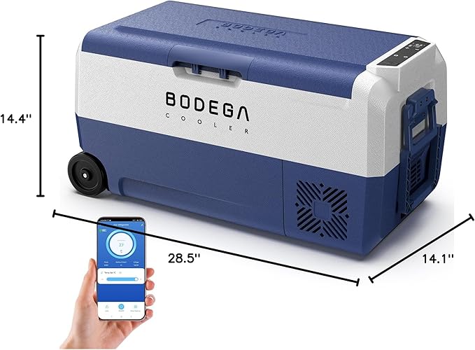 BODEGACOOLER 12 Volt Car Refrigerator, 38 Quart Portable Truck Freezer - Image 10