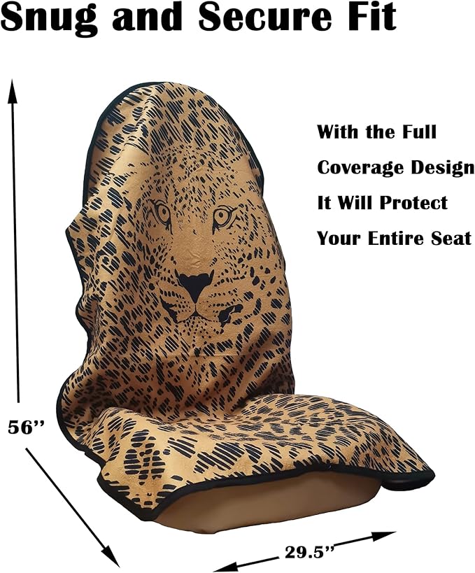 Car Seat Cover Protector Front Seats, - Image 3