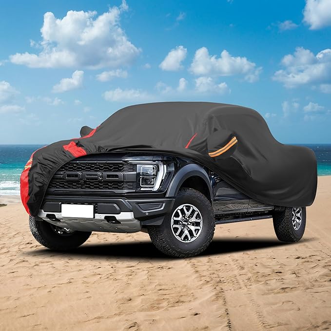 Car Cover Outdoor Automobiles Waterproof All Weater Truck Cover - Image 7