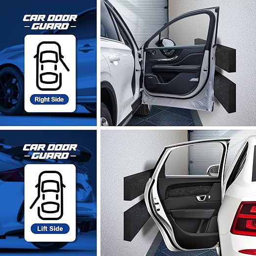 Spurtar Garage Wall Protector, 4 Pack Garage Car Door Protector and Thick Car - Image 4