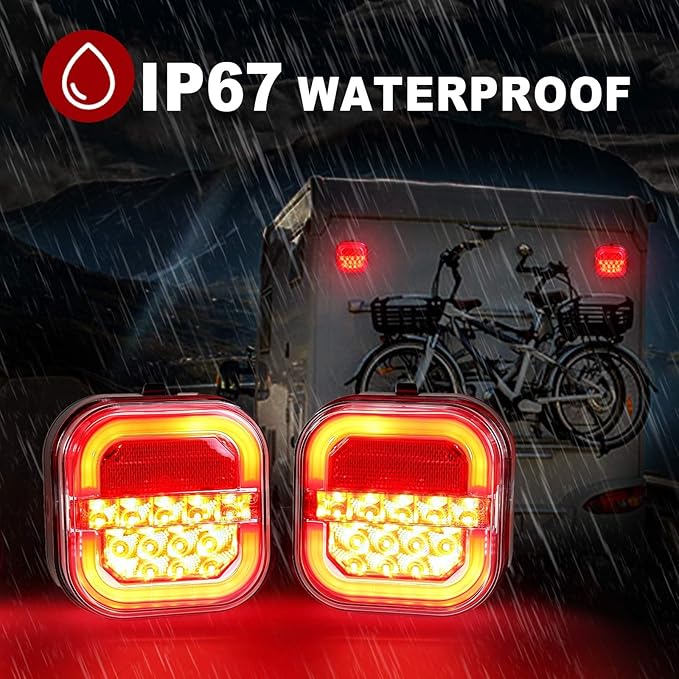 Agrieyes Halo Wireless Trailer Lights, 2 Mounting Options Magnetic Trailer Light - Image 3
