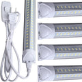 LED Shop Light Fixture, 60W 7500LM, 6000K Cold White, 4 Foot T8 Integrated LED by BSKBESTKA