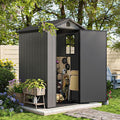 Patiowell 4' x 4' Plastic Outdoor Storage Shed by Patiowell