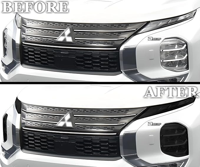 BOGAR TECH DESIGNS Full Headlight Head Light Tint Kit Compatible - Image 3