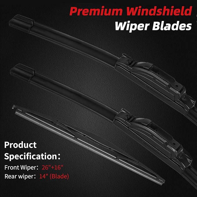OTUAYAUTO Premium Windshield Wiper Blades - Image 2