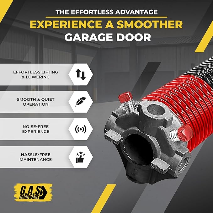 Garage Door Torsion Spring 225x1.75x33 Includes 1” Steel Bearing, and Winding - Image 5