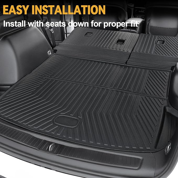 Floor Mats Set for 2022-2025 Jeep Grand Cherokee Accessories, Full Coverage All - Image 9