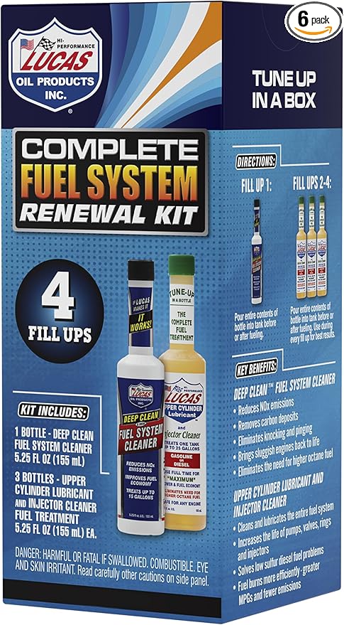 Lucas Oil 10966 Complete Fuel System Renewal Kit by LucasOil