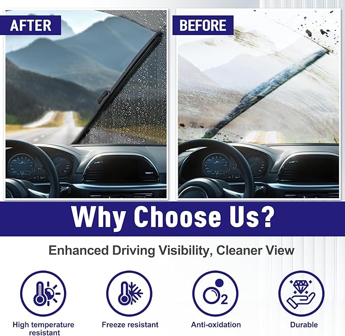 AJK Front Windshield Wiper for Ford Explorer 2011-2015 2016 2017 2018 2019 2020 - Image 6